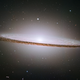 The Sombrero Galaxy is 50,000 light-years across.